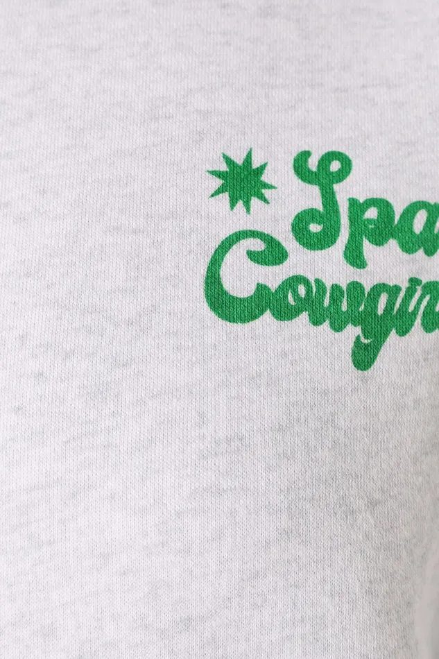 Loungewear Women Petal and Pup Alora Space Cowgirl Sweatshirt Heather Grey