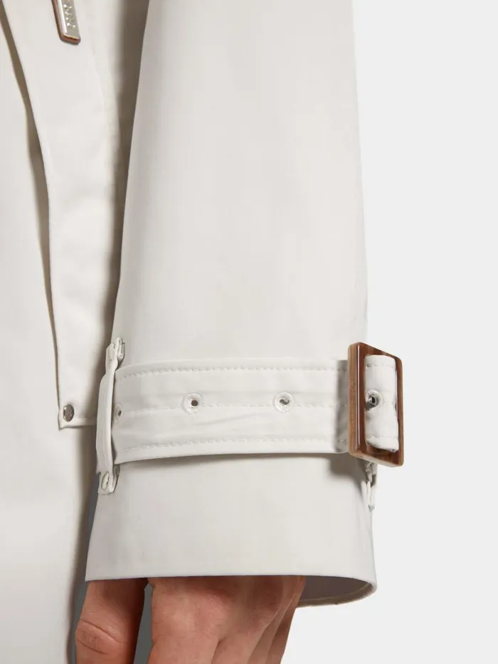 Lova Coat Long White Foam Women Didriksons Trenchcoats Lova Coat Long White Foam Women Didriksons Trenchcoats