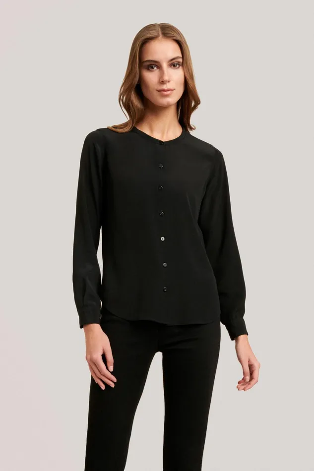 Luisa Spagnoli Blouses And Shirts Women Loggia Black