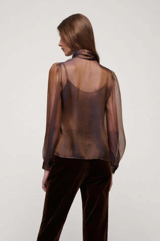Luisa Spagnoli Blouses And Shirts Women Luccichio Brown Luisa Spagnoli Blouses And Shirts Women Luccichio Brown