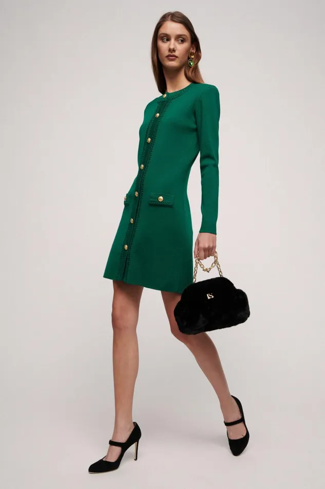 Luisa Spagnoli Dresses and Jumpsuits Women Meuccio Green