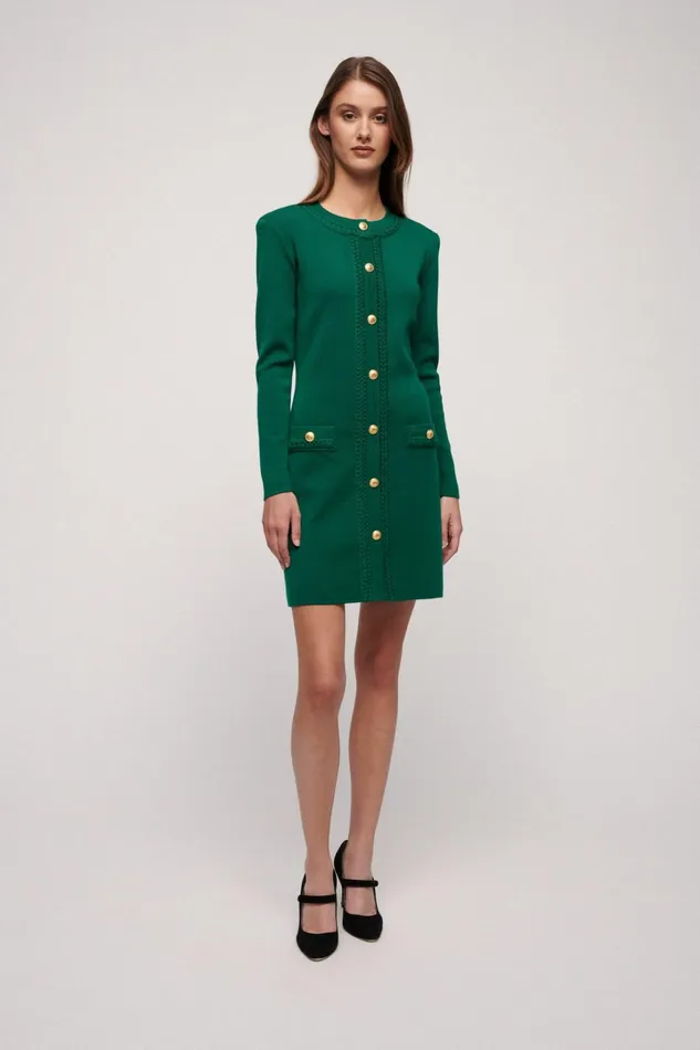 Luisa Spagnoli Dresses and Jumpsuits Women Meuccio Green Luisa Spagnoli Dresses and Jumpsuits Women Meuccio Green