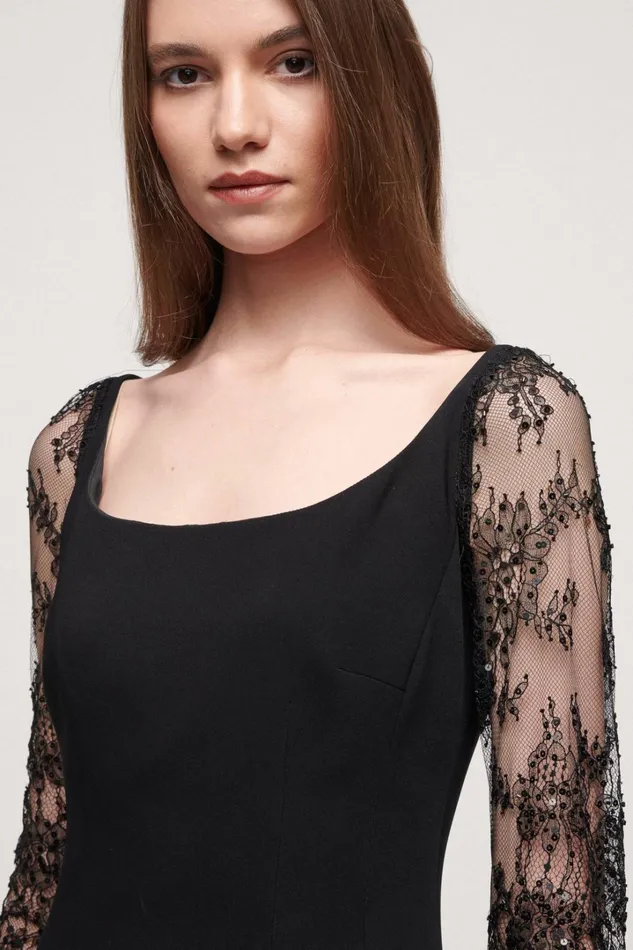Luisa Spagnoli Formal Dresses Women Gerard Black Luisa Spagnoli Formal Dresses Women Gerard Black