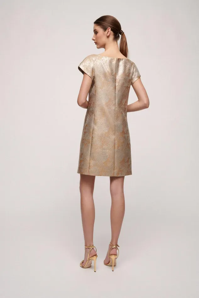 Luisa Spagnoli Formal Dresses Women Giorgina Gold Luisa Spagnoli Formal Dresses Women Giorgina Gold