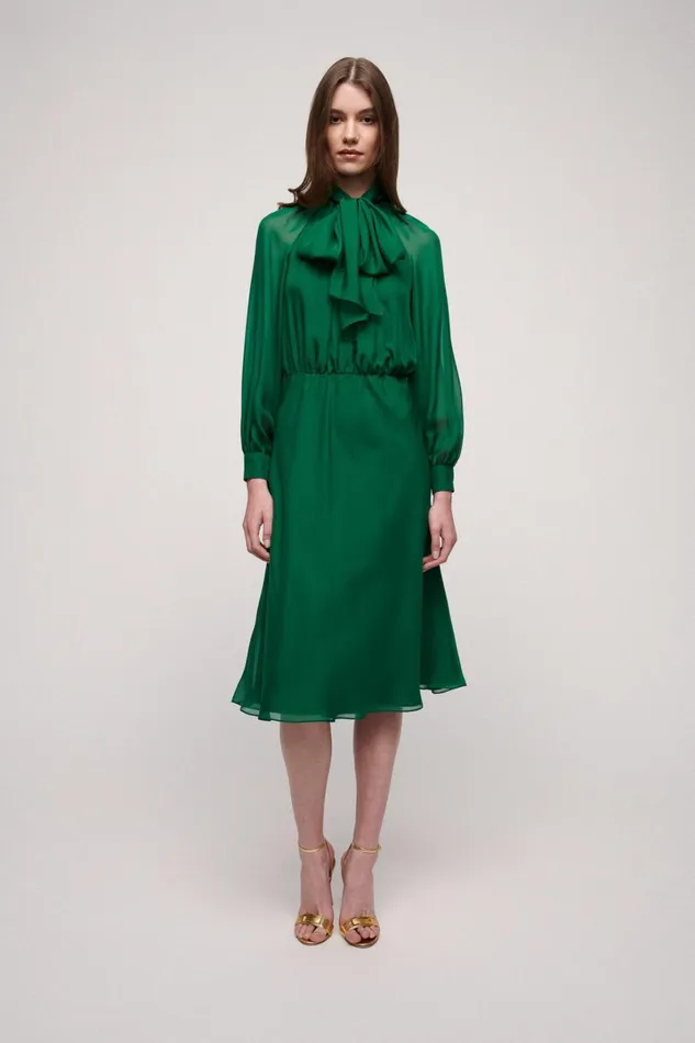 Luisa Spagnoli Formal Dresses Women Giullare Green
