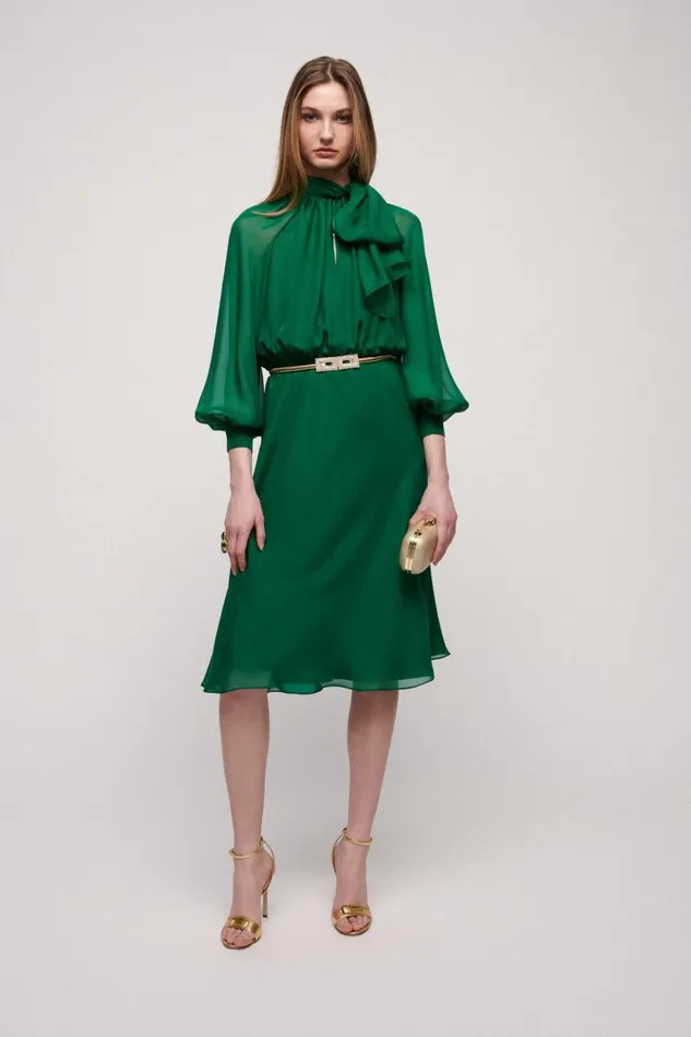 Luisa Spagnoli Formal Dresses Women Giullare Green Luisa Spagnoli Formal Dresses Women Giullare Green