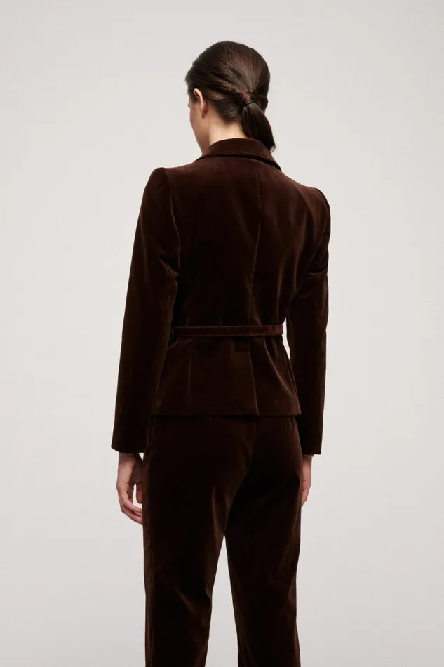 Luisa Spagnoli Jackets and Blazers Women Strenna Brown Luisa Spagnoli Jackets and Blazers Women Strenna Brown