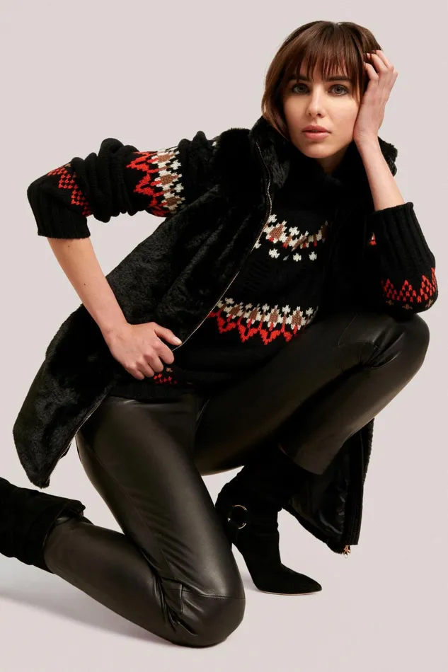Luisa Spagnoli Knitwear Women Casimira Black Luisa Spagnoli Knitwear Women Casimira Black