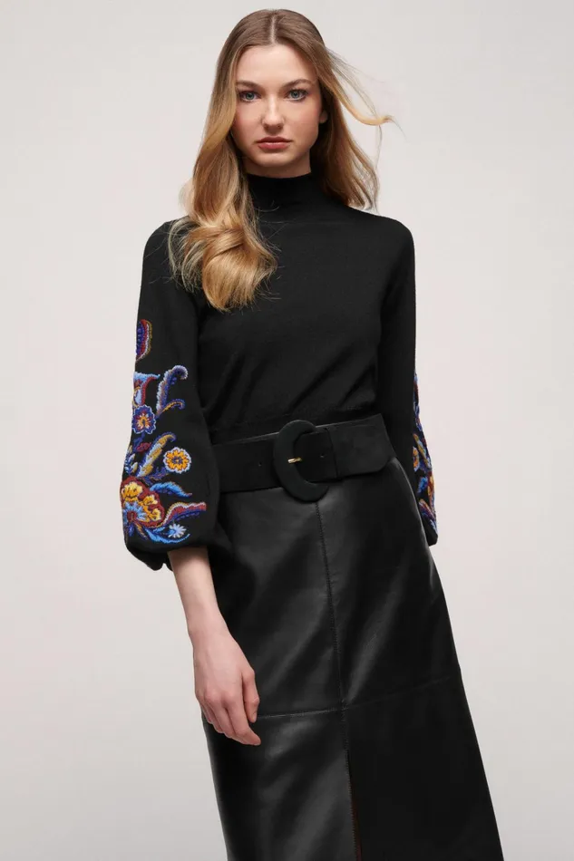 Luisa Spagnoli Knitwear Women Manteca Black Luisa Spagnoli Knitwear Women Manteca Black