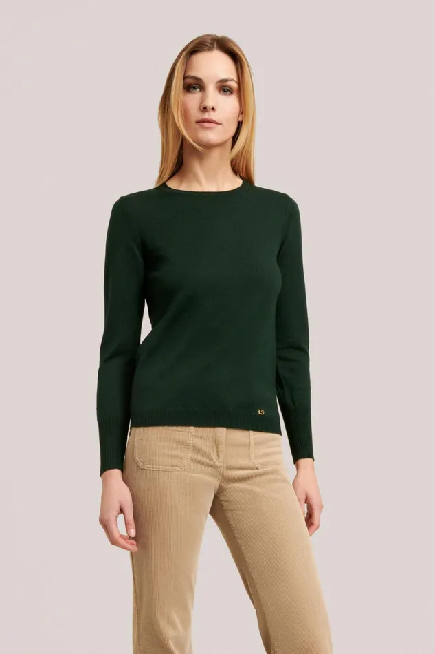 Luisa Spagnoli Knitwear Women Mossa Bottlegreen