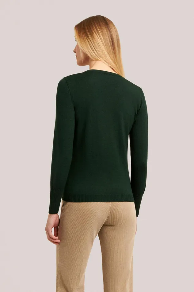Luisa Spagnoli Knitwear Women Mossa Bottlegreen Luisa Spagnoli Knitwear Women Mossa Bottlegreen