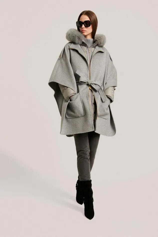 Luisa Spagnoli Outerwear Women Sovranita Grey Melange