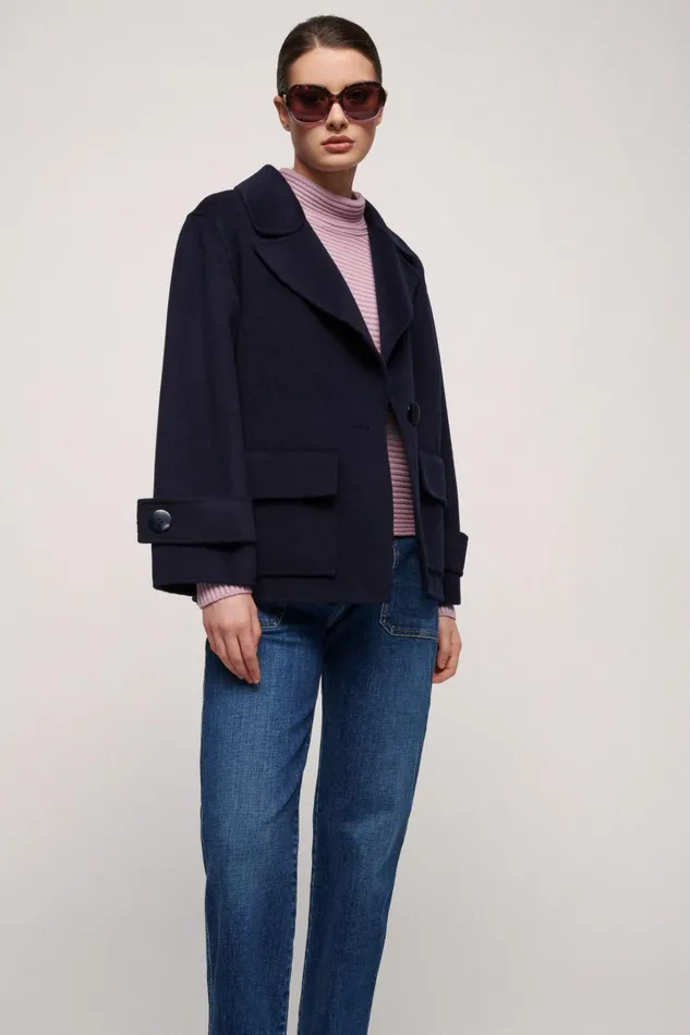 Luisa Spagnoli Outerwear Women Stamane Blue