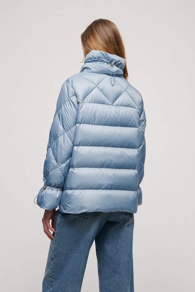 Luisa Spagnoli Outerwear Women Sualzo Light Blue Luisa Spagnoli Outerwear Women Sualzo Light Blue