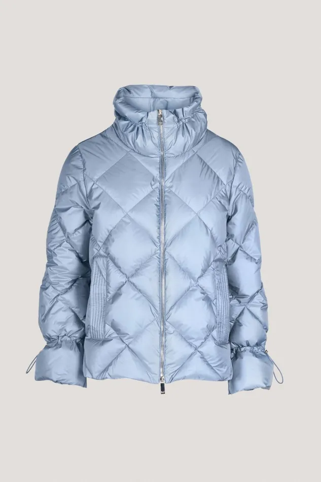 Luisa Spagnoli Outerwear Women Sualzo Light Blue Luisa Spagnoli Outerwear Women Sualzo Light Blue