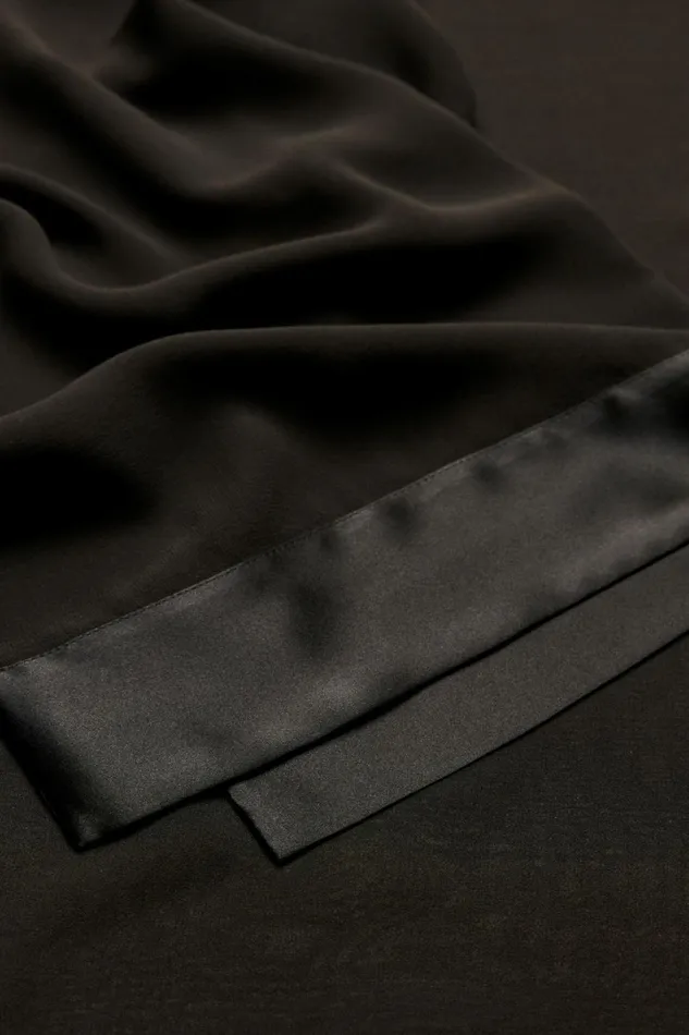 Luisa Spagnoli Scarves And Foulards Women Riflettere Black Luisa Spagnoli Scarves And Foulards Women Riflettere Black