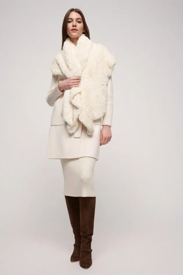Luisa Spagnoli Scarves And Foulards Women Romanza Cream