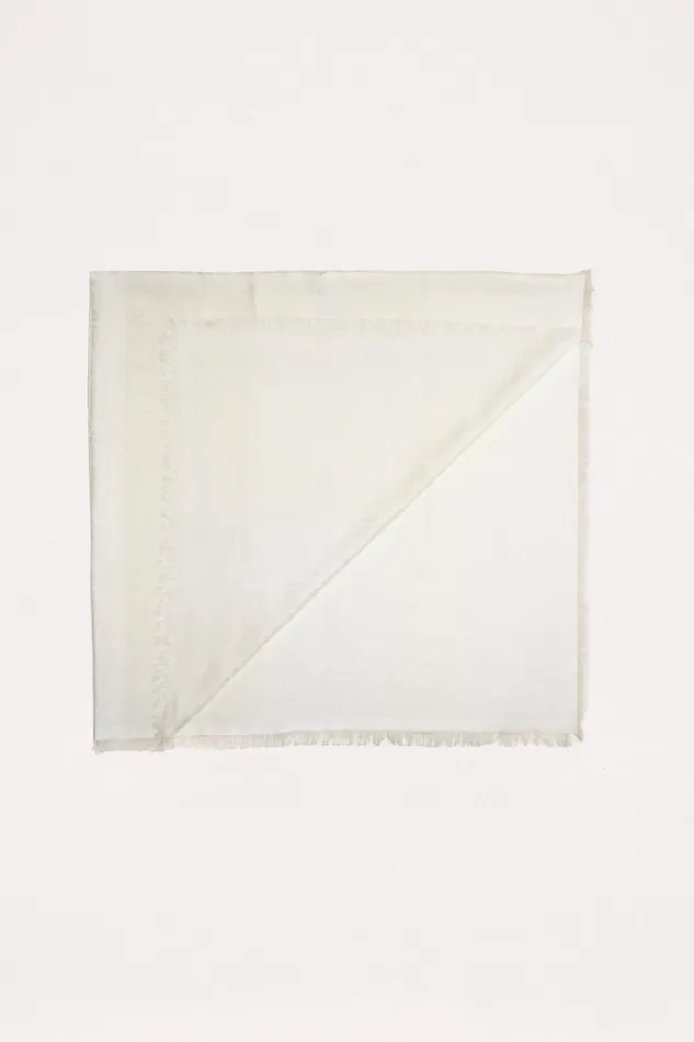 Luisa Spagnoli Scarves And Foulards Women Romanzo Cream Luisa Spagnoli Scarves And Foulards Women Romanzo Cream