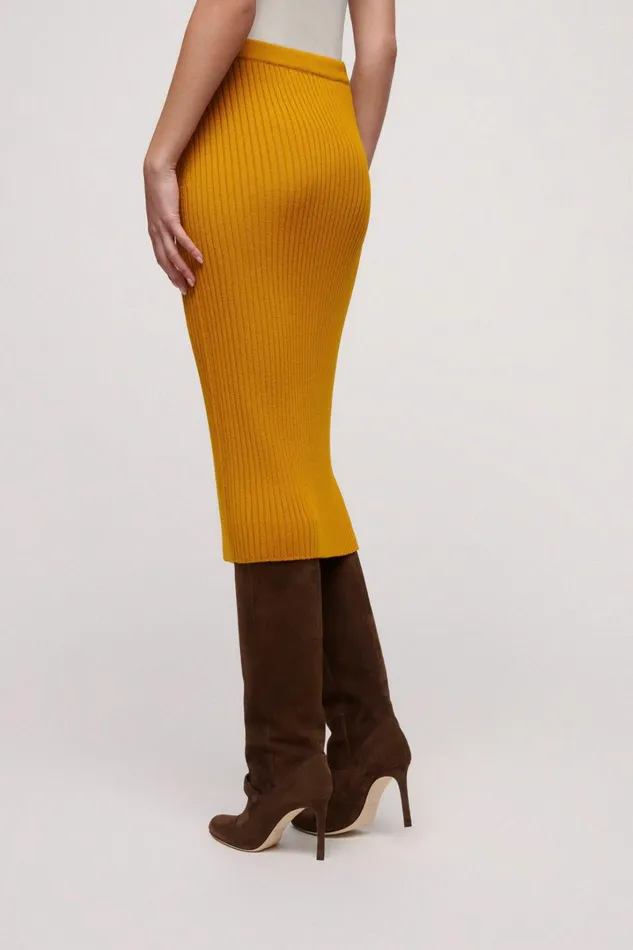 Luisa Spagnoli Skirts Women Melitene Mustard Luisa Spagnoli Skirts Women Melitene Mustard