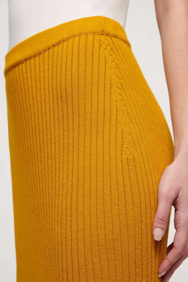 Luisa Spagnoli Skirts Women Melitene Mustard Luisa Spagnoli Skirts Women Melitene Mustard