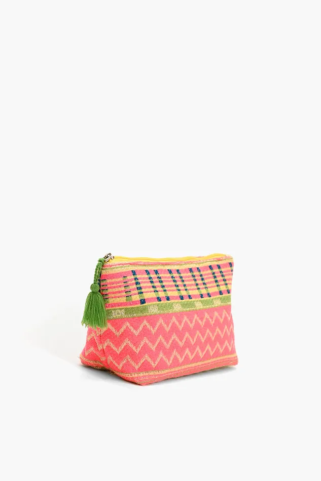 Make Up Bags Checkered Print Spring MakeUp Bags 8211 America and Beyond Women