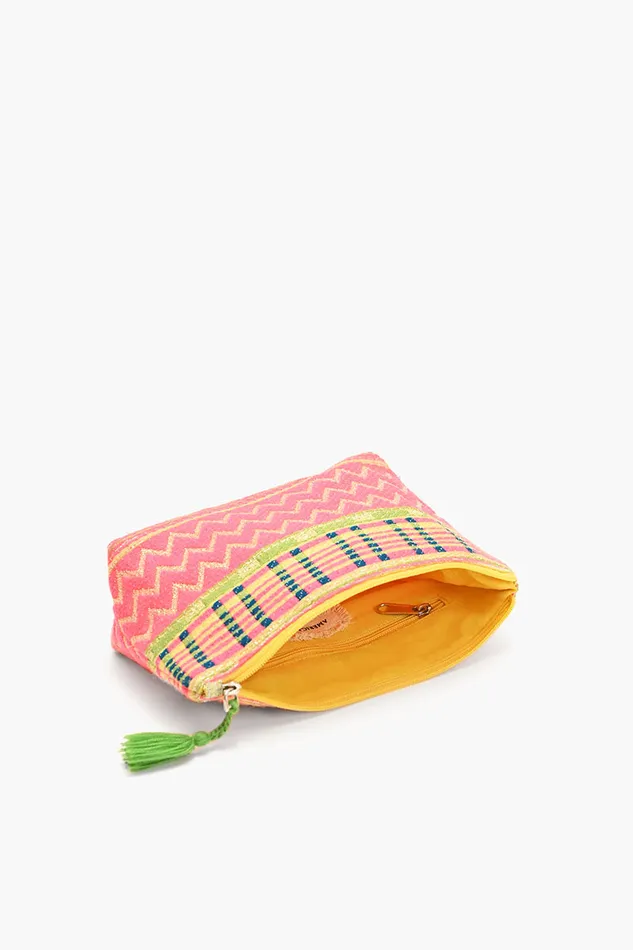 Make Up Bags Checkered Print Spring MakeUp Bags 8211 America and Beyond Women