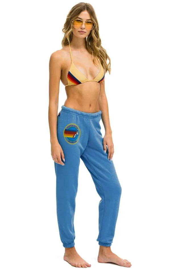 Malibu Sweatpants 8211 Cobalt Women Aviator Nation Sweatpants