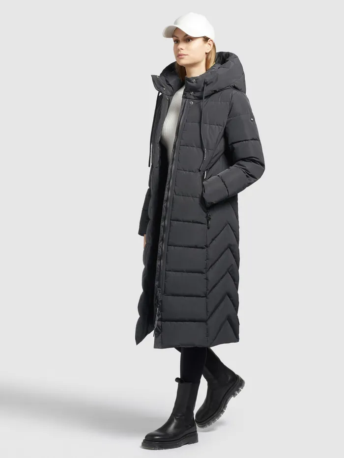 Mantel TYNSE Dunkelgrau Dunkelgrau Puffer Coats KHUJO Women