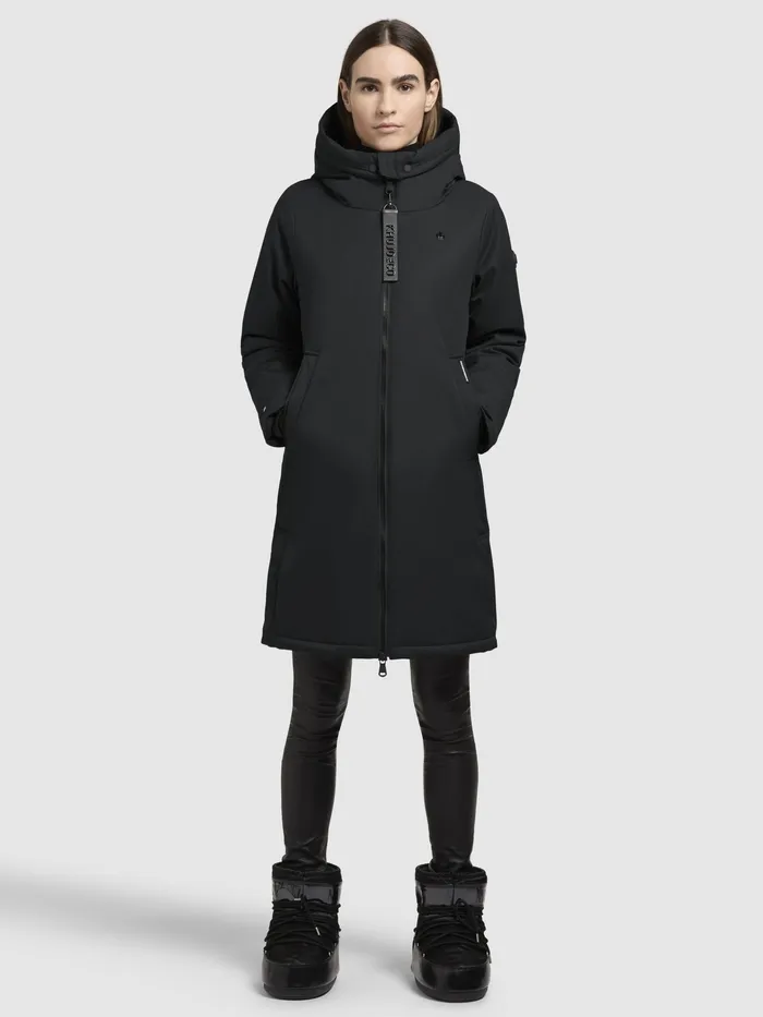 Mantel YAAK3 Schwarz Schwarz Parkas KHUJO Women