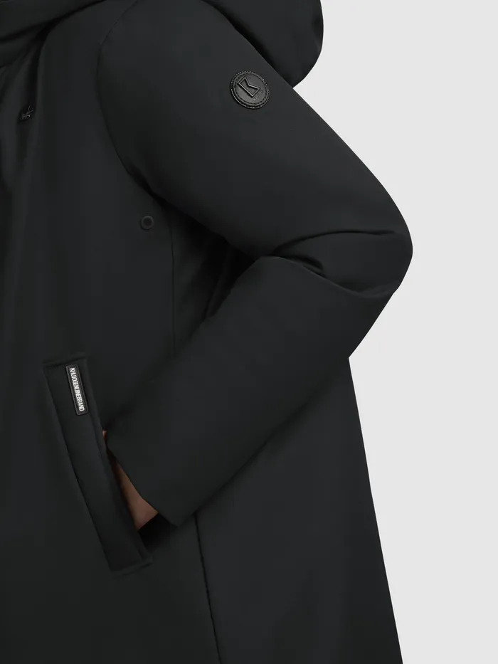 Mantel YAAK3 Schwarz Schwarz Parkas KHUJO Women