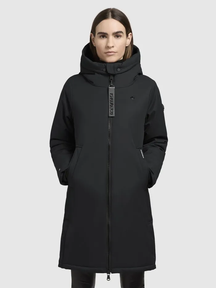 Mantel YAAK3 Schwarz Schwarz Parkas KHUJO Women