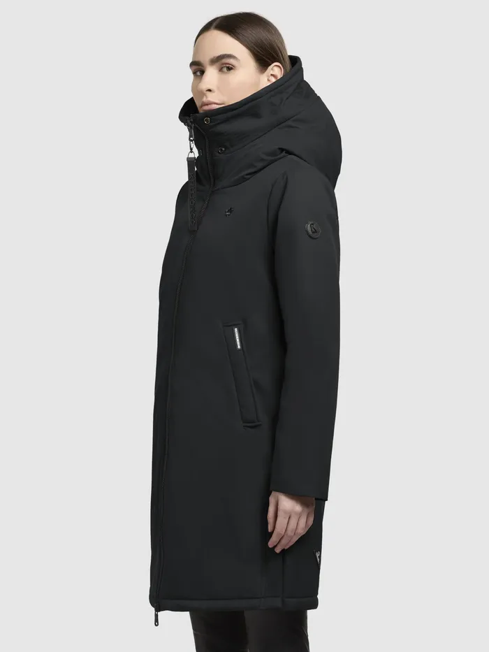 Mantel YAAK3 Schwarz Schwarz Parkas KHUJO Women