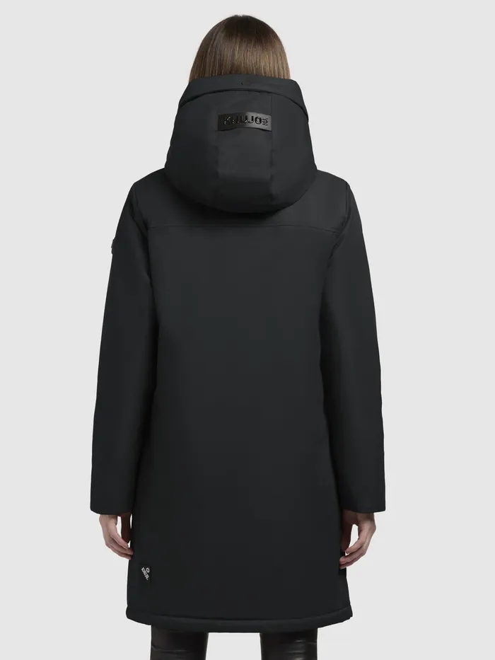 Mantel YAAK3 Schwarz Schwarz Parkas KHUJO Women