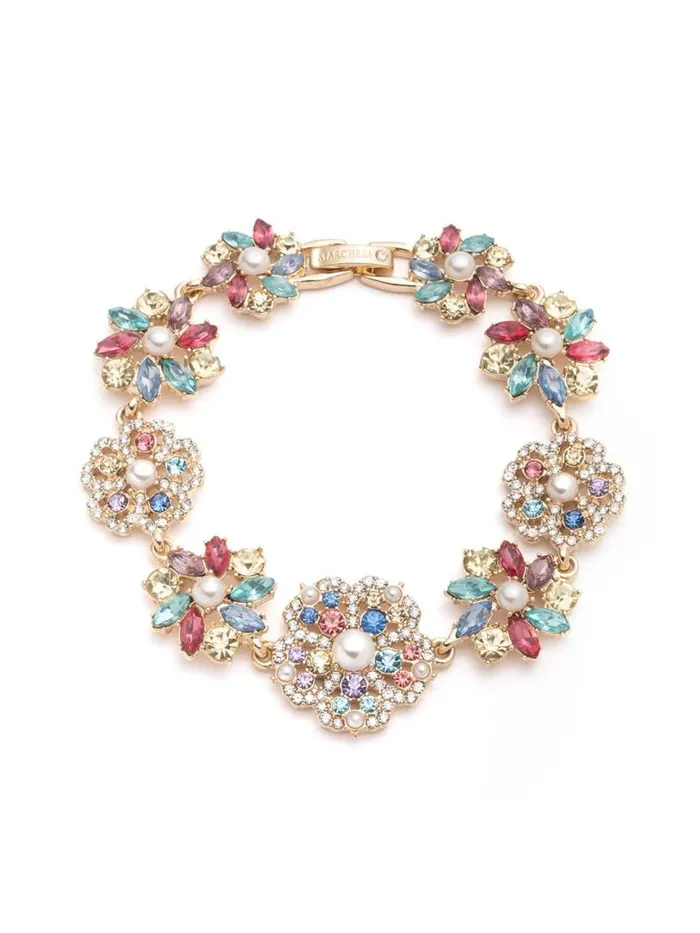 Marchesa Bracelets Multi Fresh Floral Bracelet Multi 8211 Jewelry