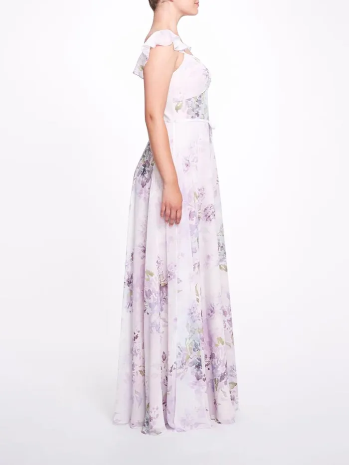 Marchesa Marchesa Notte Naples Printed Lilac 8211 Women
