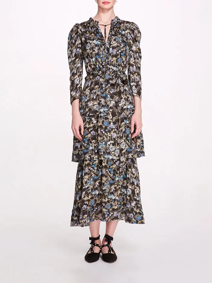 Marchesa Marchesa Rosa Juniper Black Blue 8211 Women