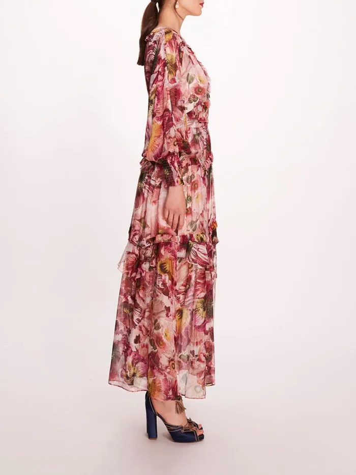 Marchesa Marchesa Rosa Leilani Dress Blush 8211 Women