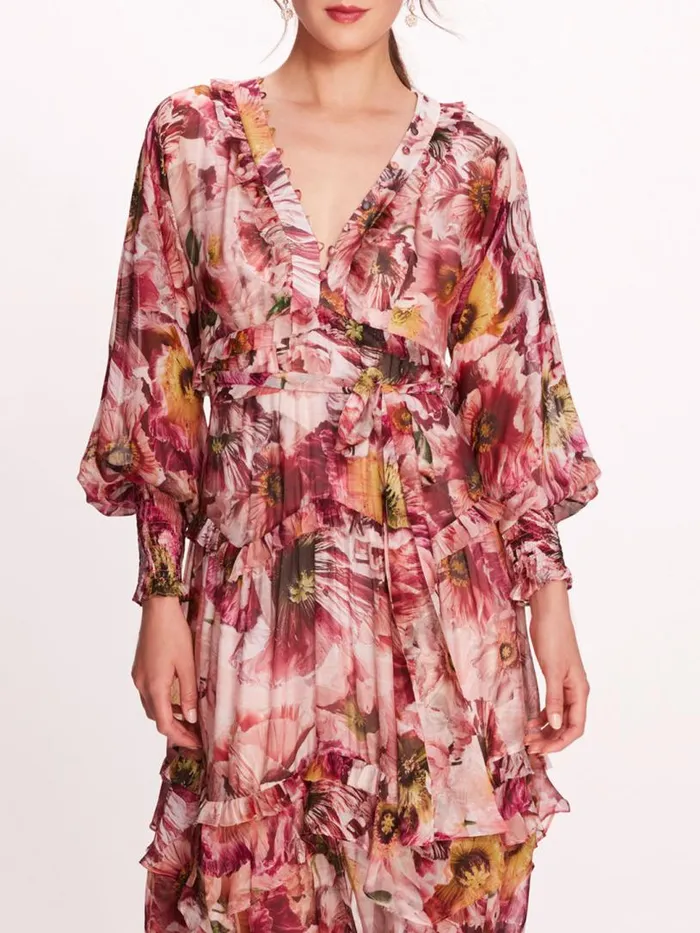 Marchesa Marchesa Rosa Leilani Dress Blush 8211 Women