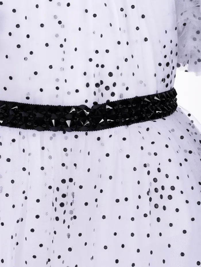 Marchesa Midi Dresses Polka Dot Tulle Dress White 8211 Kids Marchesa Midi Dresses Polka Dot Tulle Dress White 8211 Kids