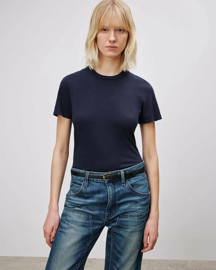 MARIELA TEE Cocoa Women Nili Lotan Tops