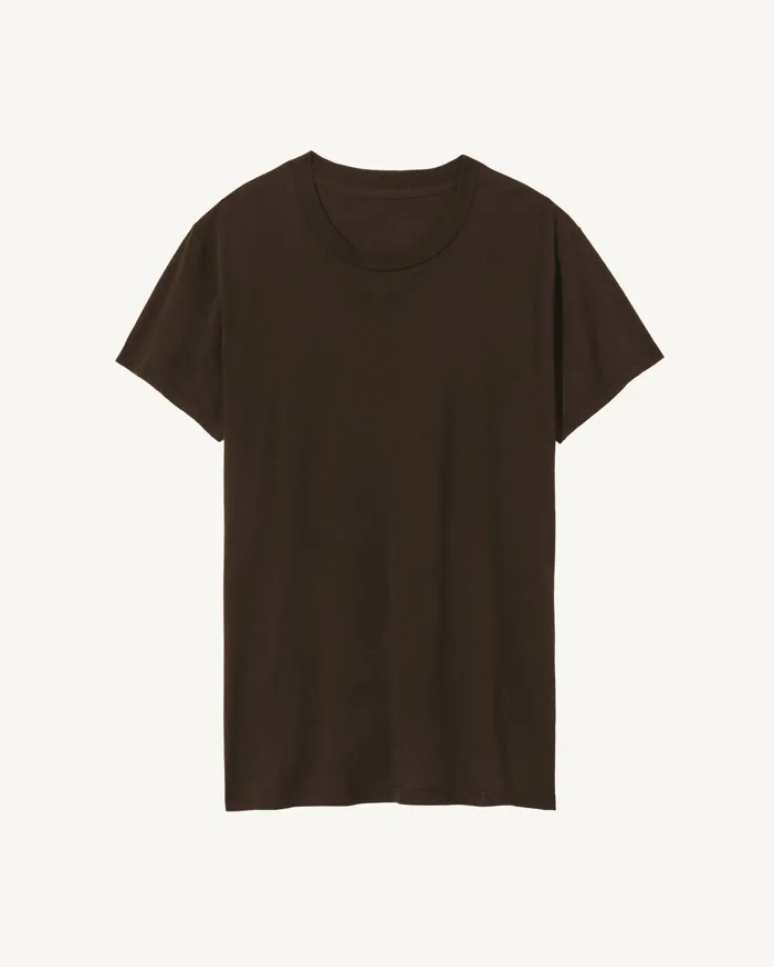MARIELA TEE Cocoa Women Nili Lotan Tops