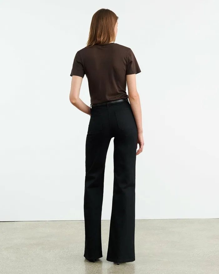 MARIELA TEE Cocoa Women Nili Lotan Tops