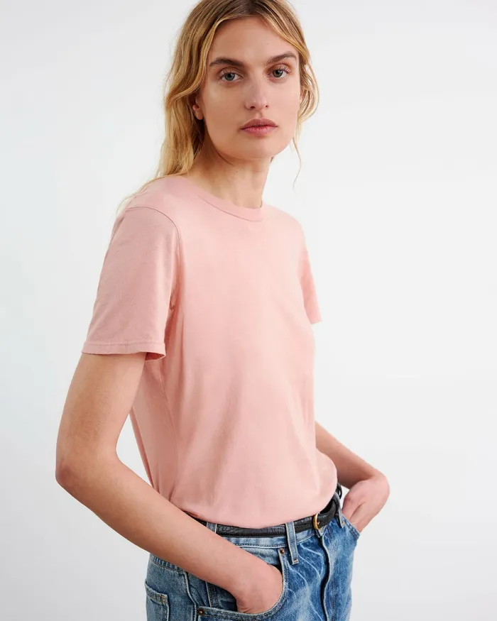MARIELA TEE Cocoa Women Nili Lotan Tops