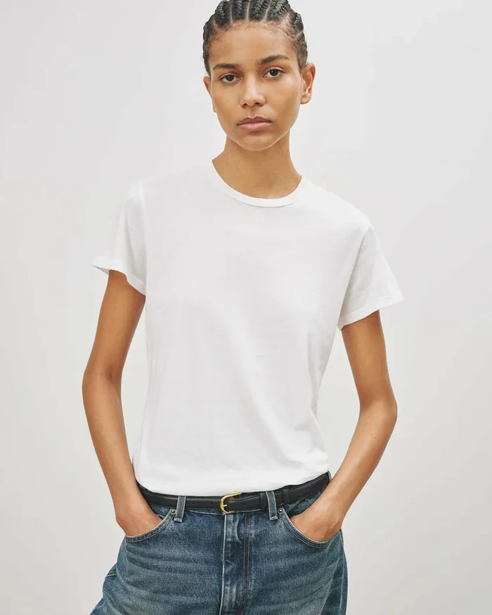 MARIELA TEE Cocoa Women Nili Lotan Tops