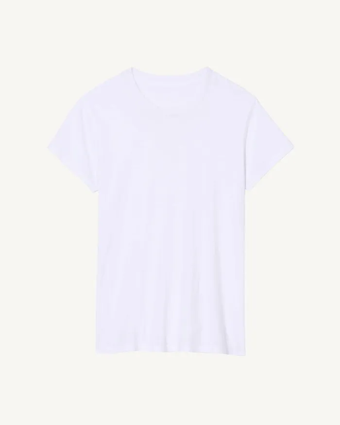 MARIELA TEE Cocoa Women Nili Lotan Tops