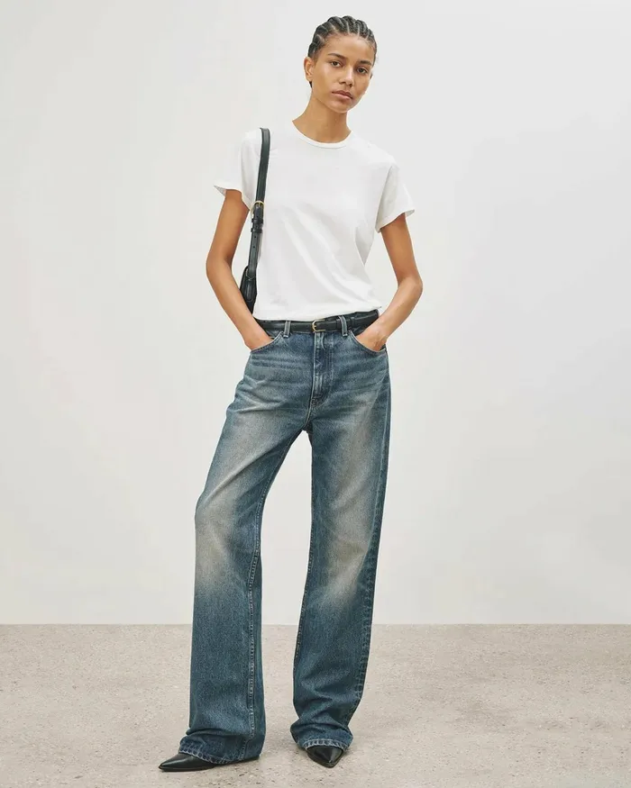 MARIELA TEE Cocoa Women Nili Lotan Tops