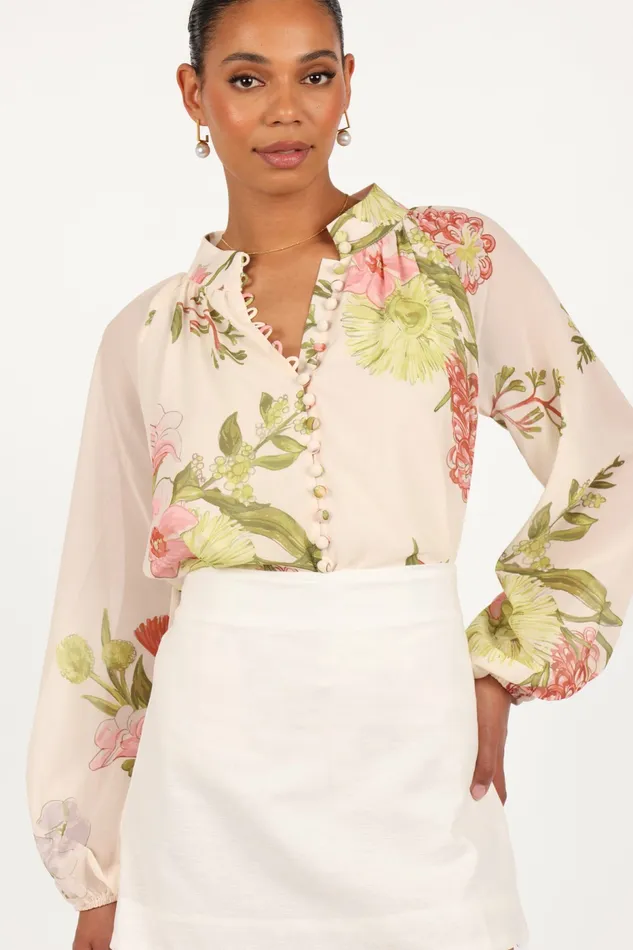 Marni Top Native Flora Women Tops Petal and Pup