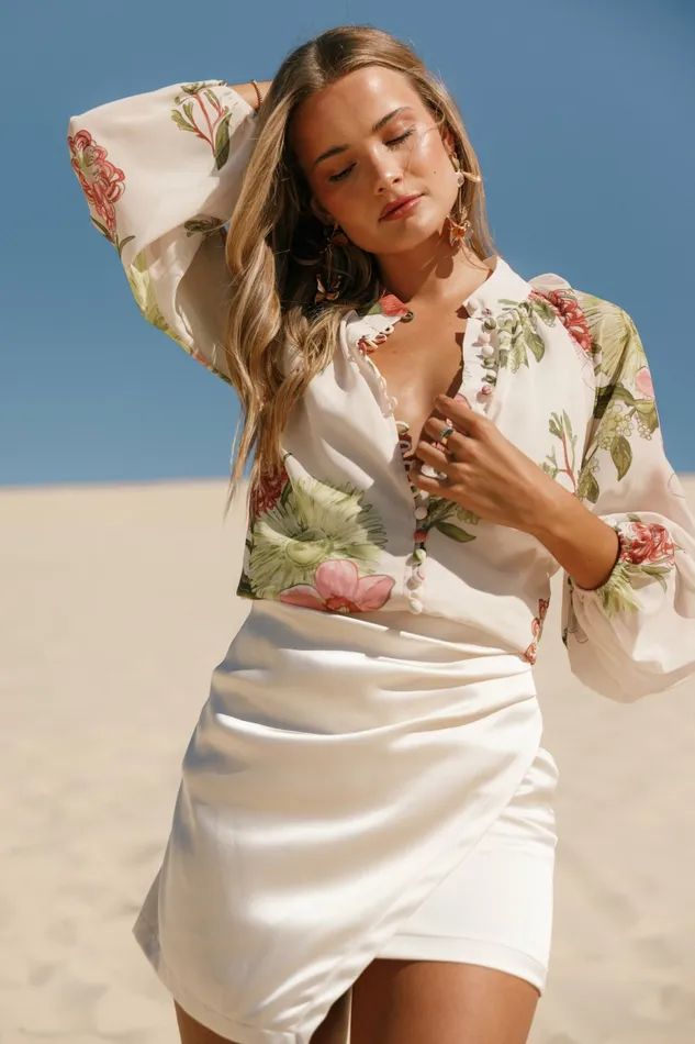 Marni Top Native Flora Women Tops Petal and Pup