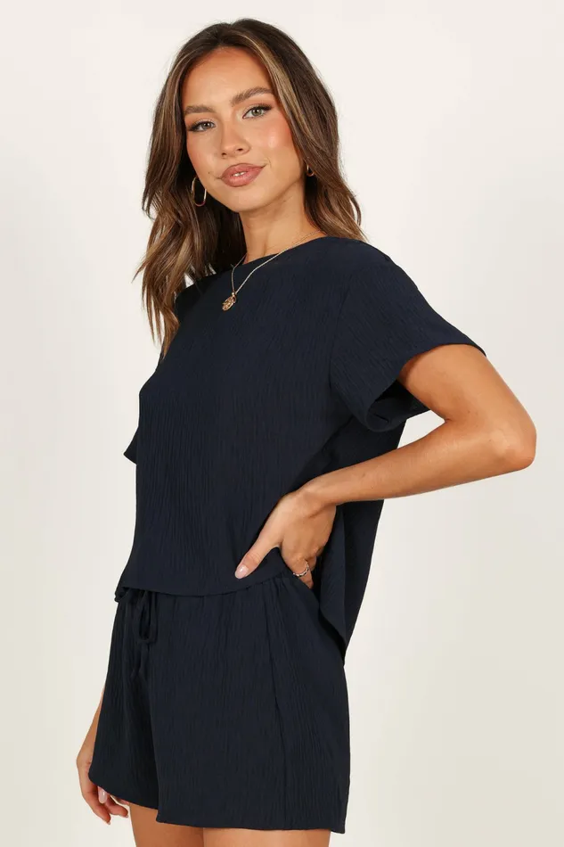 Matching Sets Petal and Pup Women Ittai Set Navy