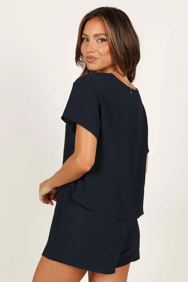 Matching Sets Petal and Pup Women Ittai Set Navy